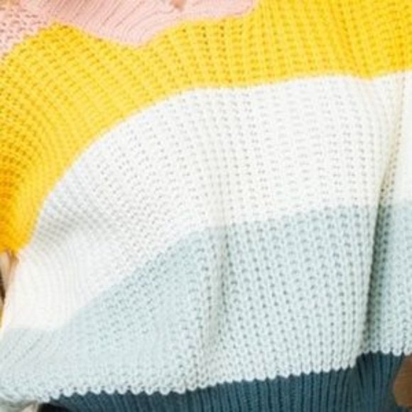 MultiColor Knit sweaters - Picture 3 of 3